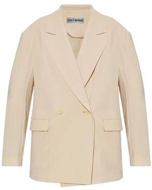 Issey Miyake Blazer Looped - Blanco