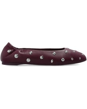Kate Spade Round-Toe Ballet Flats - Purple