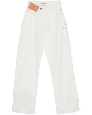 JW Anderson Pocket Jeans - White