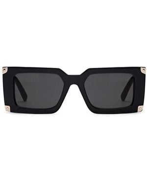 MCM Rectangle-Frame Sunglasses - Black