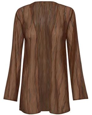 Baobab Gola Sheer Shirt - Brown