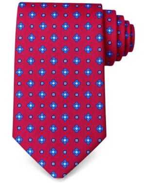 Bona Furtuna Krawatte Mit Blumenprint - Pink