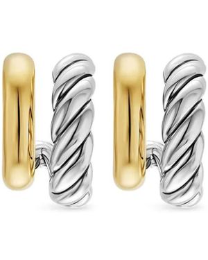 David Yurman 18Kt Dy Mercer Gelbgoldohrringe - Mettallic