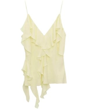 Dorothee Schumacher ラッフル トップ - イエロー