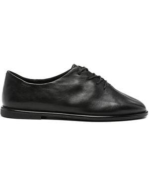 SERGIO MORETTI FIRENZE Lace-Up Leather Oxford Shoes - Black