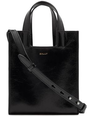 Bally Small Easy Leather Tote Bag - ブラック