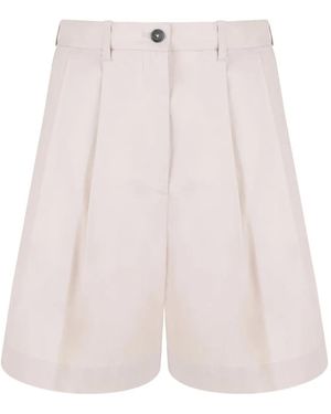Nine:inthe:morning Shorts mit Knitteroptik - Pink