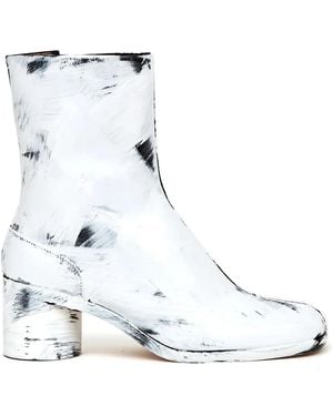 Maison Margiela Tabi Bianchetto Ankle Boots - White
