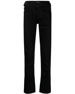 Off-White c/o Virgil Abloh Industry-Belt Skinny Jeans - Black