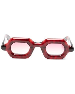 Paloceras Geometric-Frame Sunglasses - Pink