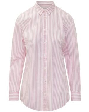 MC2 Saint Barth Striped Shirt - Pink