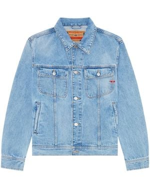 DIESEL D-Barcy Denim Jacket - Blue