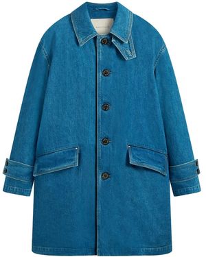 Mackintosh Humbie Coat - Blue