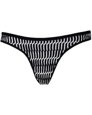 Devon Windsor Bragas De Bikini Fletcher - Negro