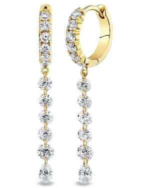 Logan Hollowell Boucles D'Oreilles En 18Ct Ornées De Diamants - White