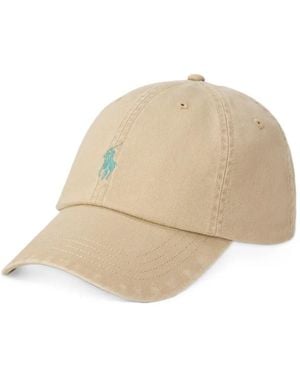 Polo Ralph Lauren The Iconic Cotton Chino Ball Cap - Natural