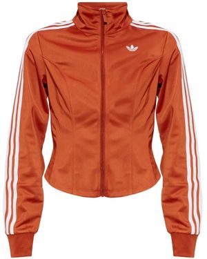 adidas Firebird Corset-Fit Performance Track Jacket - Orange