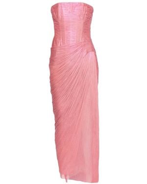 Maria Lucia Hohan Ruby Draped Dress - Pink