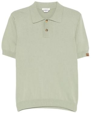 Jacob Cohen Short-Sleeve Knitted Jumper - Green
