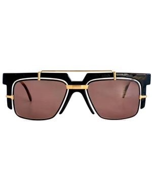 Cazal Gafas de sol con montura cuadrada - Marrón