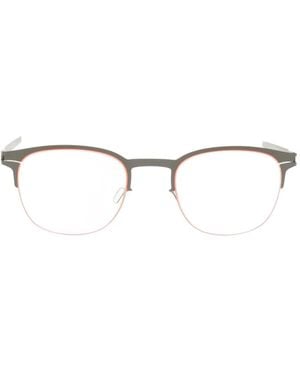 Mykita Neville Brille Mit Rundem Gestell - Weiß