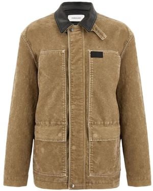 Ferragamo Utility Blouson - Natural