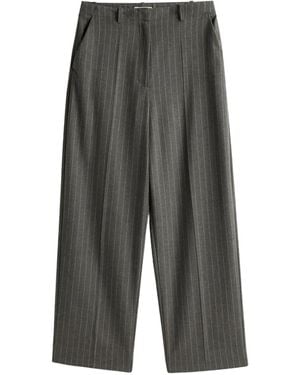 Tommy Hilfiger Pinstripe Pocket Pants - Grey