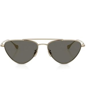Oliver Peoples Lunettes De Soleil Edition 1 À Double Pont - Gray