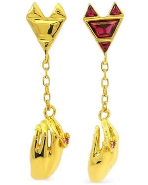 Di Volpe Ma Che Vuoi Drop Earrings - Metallic