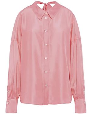 Tela Tie-Detail Blouse - Pink