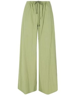 Isabelle Blanche Drawstring Trousers - Green