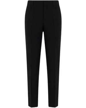 Moschino Tapered Tailored Trousers - Black