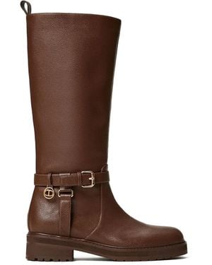 Twinset Oval T Stiefel 40Mm - Braun