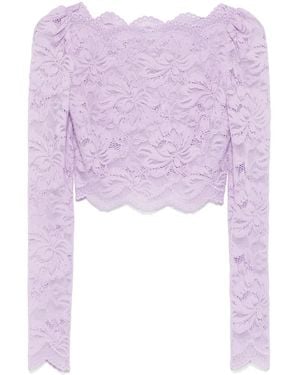 Rabanne Top Corto - Viola