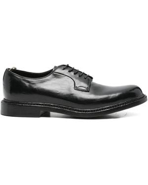 Officine Creative Lace-Up Derby Shoes - Black