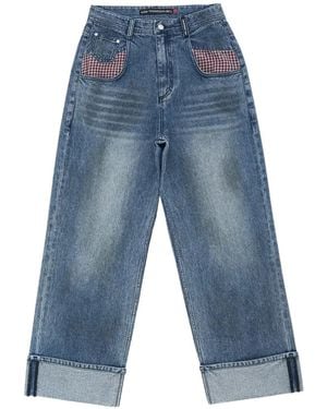 ANDERSSON BELL Jean À Ourlet Retroussé - Blue