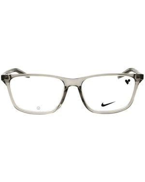 Nike Rectangle-Frame Glasses - Gray