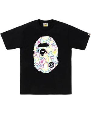 A Bathing Ape Ape Head T-Shirt - Black