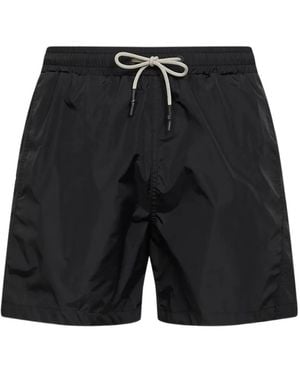 D4.0 Drawstring Swim Shorts - Black