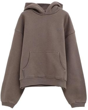 ERL ニット パーカー - ブラウン