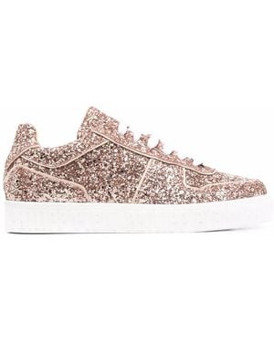 Philipp Plein King Power Low-Top Sneakers - Pink