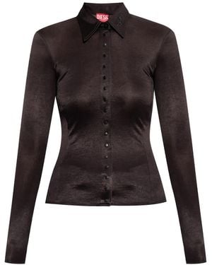 DIESEL C-elaia シャツ - ブラック