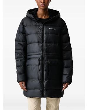Columbia Harmony Falls Quilted Hooded Jacket - Black