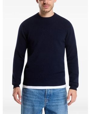 MC2 Saint Barth Regent Lambswool Crewneck - Blue