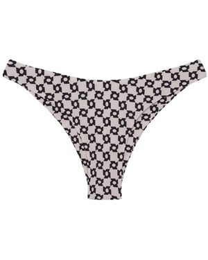 Lenny Niemeyer Bikinihöschen Mit Simetria-Print - Weiß