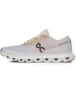 On Shoes Cloud 6 Push Lace-Up Sneakers - White