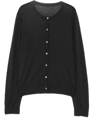 JNBY Button-Fastening Cardigan - Black