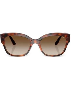 Vogue Eyewear Zonnebril Met Vierkant Montuur - Bruin
