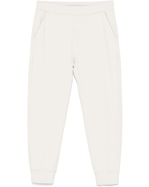 Corneliani Logo-Appliqué Track Trousers - White
