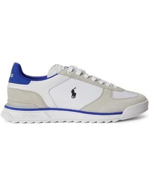Polo Ralph Lauren Varick Leather Trainers - White